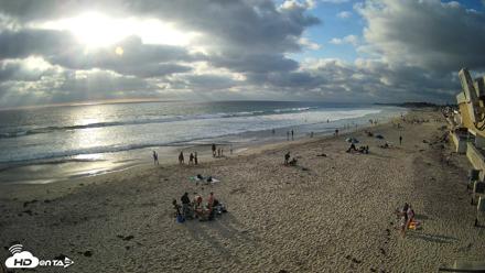 17th St. Del Mar Beach - 4K NW View Live Cam - May 23, 2026, 6:30pm PDT