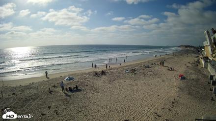 17th St. Del Mar Beach - 4K NW View Live Cam - May 22, 2026, 5:15pm PDT