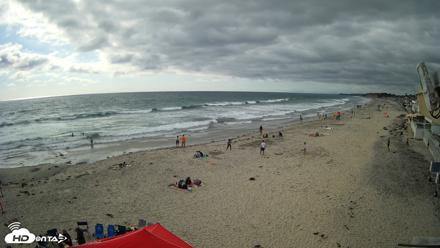 17th St. Del Mar Beach - 4K NW View Live Cam - May 25, 2026, 5:00pm PDT