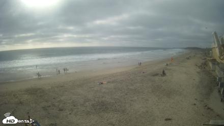 17th St. Del Mar Beach - 4K NW View Live Cam - Jun 16, 2026, 5:39pm PDT