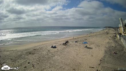 17th St. Del Mar Beach - 4K NW View Live Cam - May 21, 2026, 4:35pm PDT