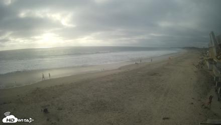 17th St. Del Mar Beach - 4K NW View Live Cam - Jun 16, 2026, 6:20pm PDT