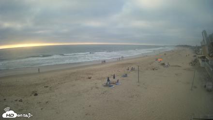17th St. Del Mar Beach - 4K NW View Live Cam - Aug 17, 2026, 6:42pm PDT
