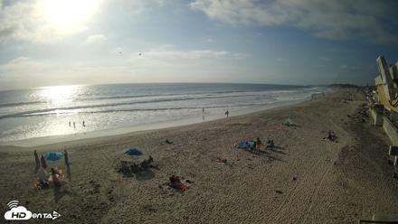 17th St. Del Mar Beach - 4K NW View Live Cam - Jun 4, 2026, 5:55pm PDT
