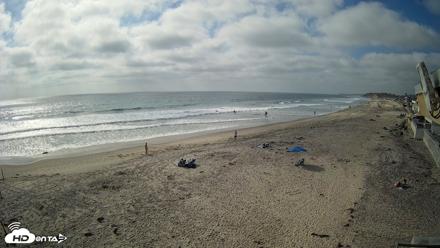 17th St. Del Mar Beach - 4K NW View Live Cam - May 21, 2026, 4:40pm PDT