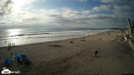 17th St. Del Mar Beach - 4K NW View Live Cam - May 9, 2026, 5:47pm PDT