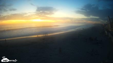 17th St. Del Mar Beach - 4K NW View Live Cam - Jul 20, 2026, 8:21pm PDT