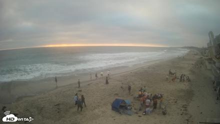 17th St. Del Mar Beach - 4K NW View Live Cam - Jun 14, 2026, 7:26pm PDT