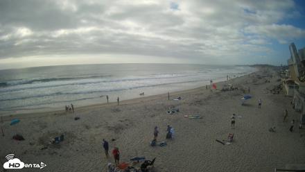 17th St. Del Mar Beach - 4K NW View Live Cam - Jun 28, 2026, 5:29pm PDT
