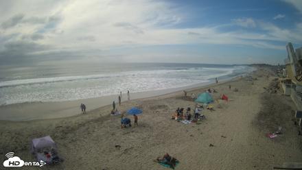 17th St. Del Mar Beach - 4K NW View Live Cam - Jun 6, 2026, 4:48pm PDT