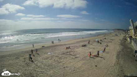 17th St. Del Mar Beach - 4K NW View Live Cam - Jun 1, 2026, 4:29pm PDT