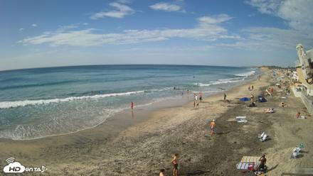 17th St. Del Mar Beach - 4K NW View Live Cam - Oct 17, 2026, 3:06pm PDT
