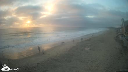 17th St. Del Mar Beach - 4K NW View Live Cam - Jul 29, 2026, 7:34pm PDT
