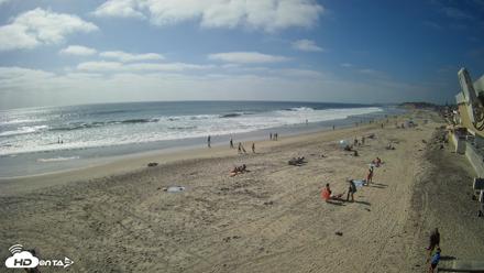 17th St. Del Mar Beach - 4K NW View Live Cam - Jun 1, 2026, 4:29pm PDT