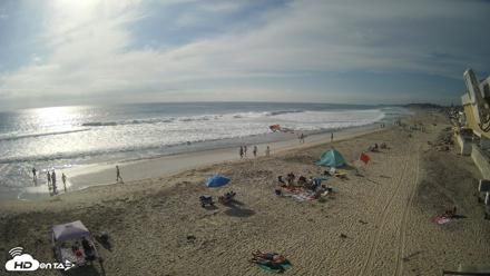 17th St. Del Mar Beach - 4K NW View Live Cam - Jun 6, 2026, 5:49pm PDT
