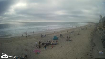 17th St. Del Mar Beach - 4K NW View Live Cam - Jun 15, 2026, 5:14pm PDT