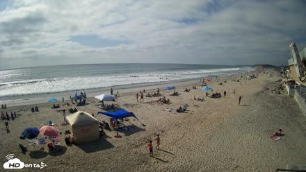 17th St. Del Mar Beach - 4K NW View Live Cam - May 10, 2026, 4:18pm PDT
