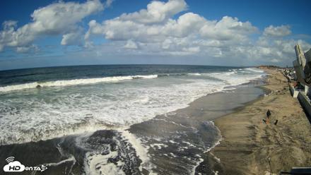 17th St. Del Mar Beach - 4K NW View Live Cam - Oct 12, 2026, 11:21am PDT