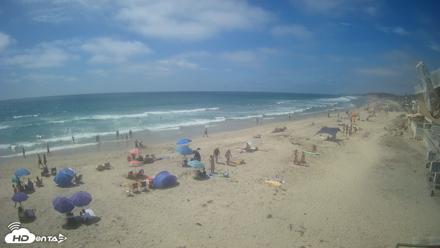 17th St. Del Mar Beach - 4K NW View Live Cam - Jun 12, 2026, 2:58pm PDT