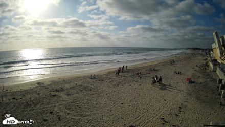 17th St. Del Mar Beach - 4K NW View Live Cam - May 22, 2026, 5:59pm PDT
