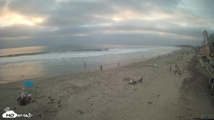 17th St. Del Mar Beach - 4K NW View Live Cam - Jun 4, 2026, 7:37pm PDT