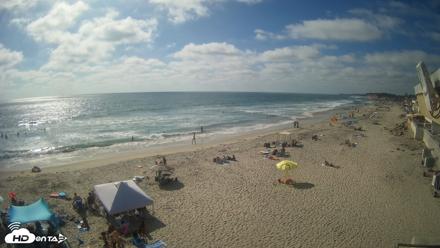 17th St. Del Mar Beach - 4K NW View Live Cam - Jun 25, 2026, 4:53pm PDT