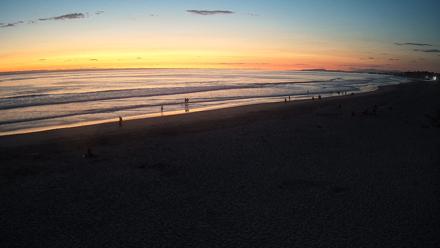 17th St. Del Mar Beach - 4K NW View Live Cam - Jul 16, 2025, 8:31pm PDT