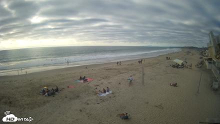 17th St. Del Mar Beach - 4K NW View Live Cam - Aug 14, 2026, 5:53pm PDT
