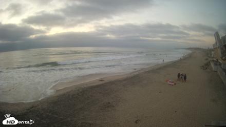 17th St. Del Mar Beach - 4K NW View Live Cam - Sep 23, 2026, 6:50pm PDT