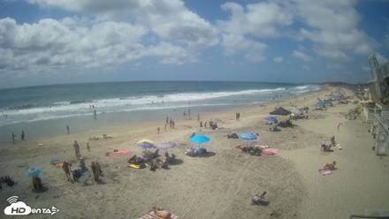 17th St. Del Mar Beach - 4K NW View Live Cam - Jun 30, 2026, 2:43pm PDT
