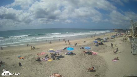 17th St. Del Mar Beach - 4K NW View Live Cam - Jun 30, 2026, 2:55pm PDT