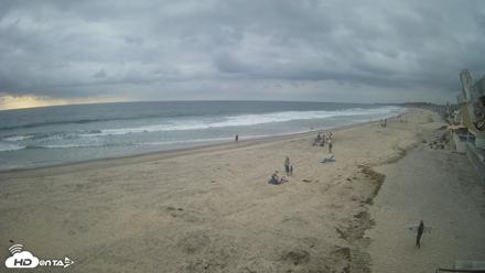 17th St. Del Mar Beach - 4K NW View Live Cam - May 16, 2026, 5:53pm PDT