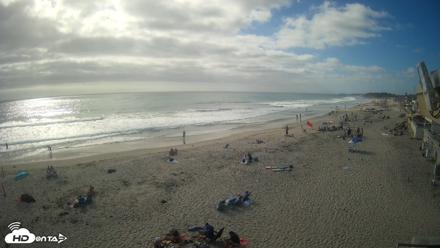 17th St. Del Mar Beach - 4K NW View Live Cam - Jun 28, 2026, 5:13pm PDT