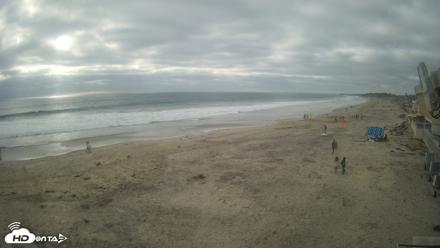 17th St. Del Mar Beach - 4K NW View Live Cam - Jun 17, 2026, 5:36pm PDT