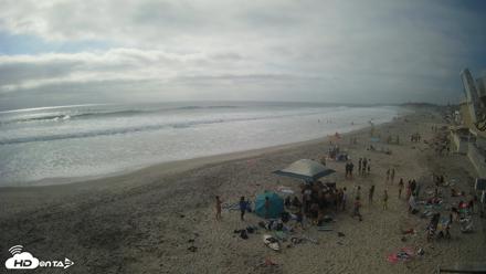 17th St. Del Mar Beach - 4K NW View Live Cam - Jun 5, 2026, 5:05pm PDT