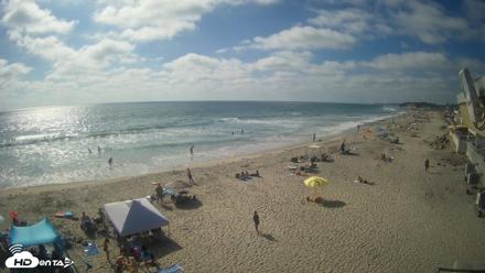 17th St. Del Mar Beach - 4K NW View Live Cam - Jun 25, 2026, 4:51pm PDT