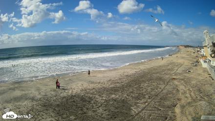 17th St. Del Mar Beach - 4K NW View Live Cam - Oct 12, 2026, 2:53pm PDT