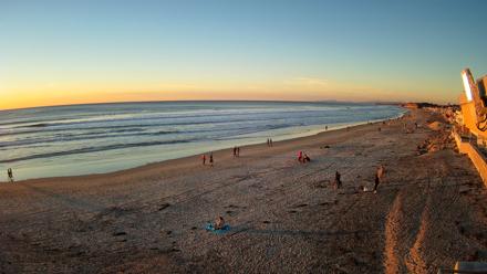 17th St. Del Mar Beach - 4K NW View Live Cam - Jan 10, 2026, 4:55pm PST