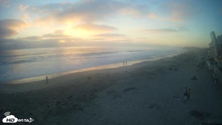 17th St. Del Mar Beach - 4K NW View Live Cam - Jul 8, 2026, 7:50pm PDT