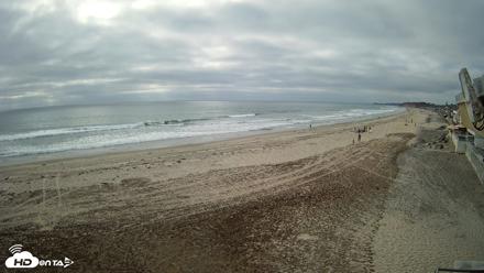 17th St. Del Mar Beach - 4K NW View Live Cam - May 7, 2026, 5:24pm PDT