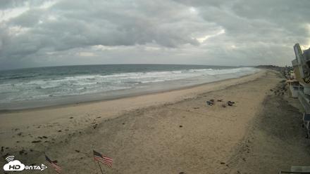 17th St. Del Mar Beach - 4K NW View Live Cam - May 27, 2026, 5:39am PDT