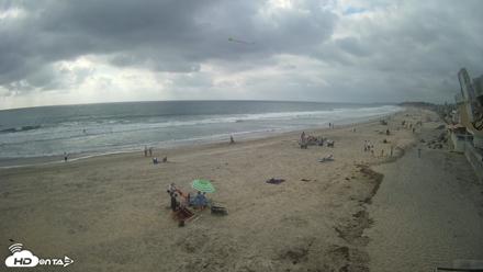 17th St. Del Mar Beach - 4K NW View Live Cam - May 16, 2026, 5:01pm PDT