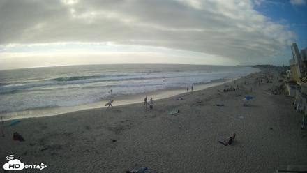 17th St. Del Mar Beach - 4K NW View Live Cam - Jun 28, 2026, 5:57pm PDT