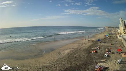 17th St. Del Mar Beach - 4K NW View Live Cam - Oct 17, 2026, 4:16pm PDT