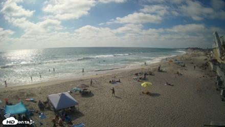 17th St. Del Mar Beach - 4K NW View Live Cam - Jun 25, 2026, 4:50pm PDT