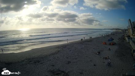 17th St. Del Mar Beach - 4K NW View Live Cam - Jun 7, 2026, 6:15pm PDT