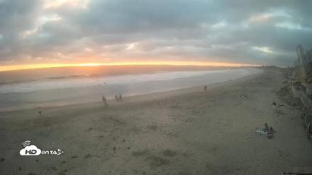 17th St. Del Mar Beach - 4K NW View Live Cam - Jun 19, 2026, 7:47pm PDT