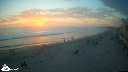 17th St. Del Mar Beach - 4K NW View Live Cam - Jun 23, 2026, 8:01pm PDT
