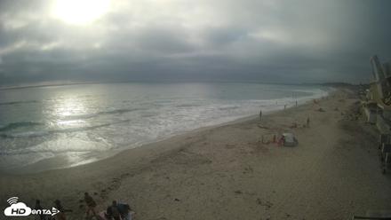 17th St. Del Mar Beach - 4K NW View Live Cam - Jun 12, 2026, 6:17pm PDT