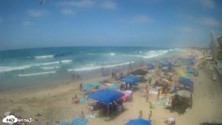 17th St. Del Mar Beach - 4K NW View Live Cam - Aug 1, 2026, 1:07pm PDT